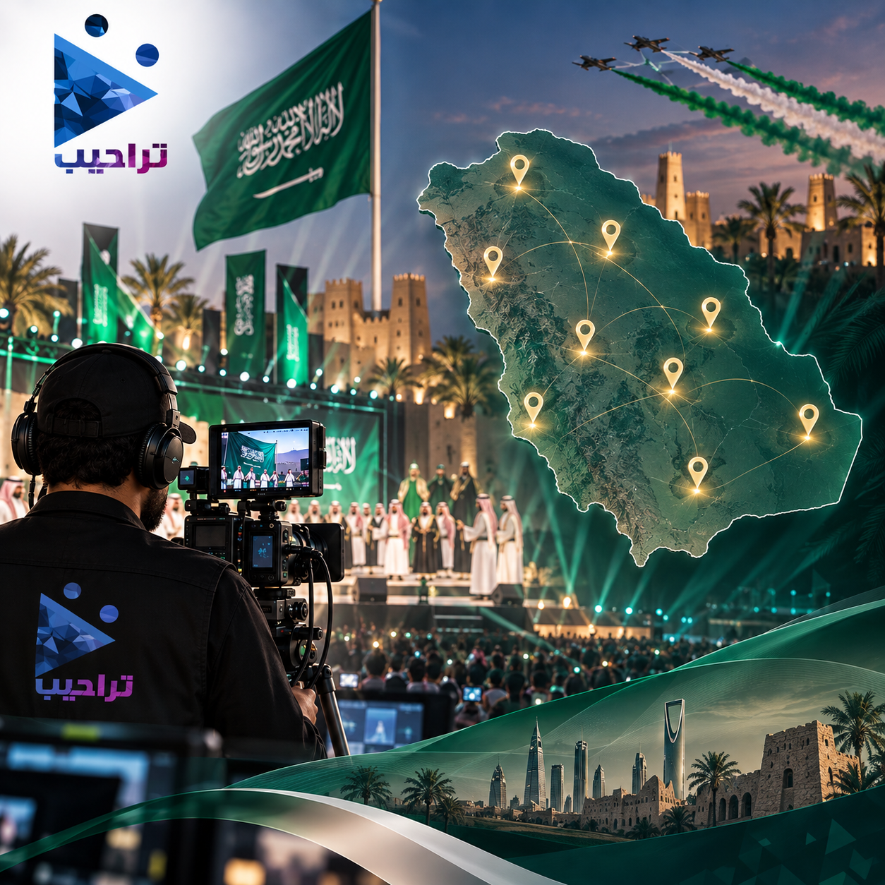 تراحيب تستعد لاحتفالات اليوم الوطني